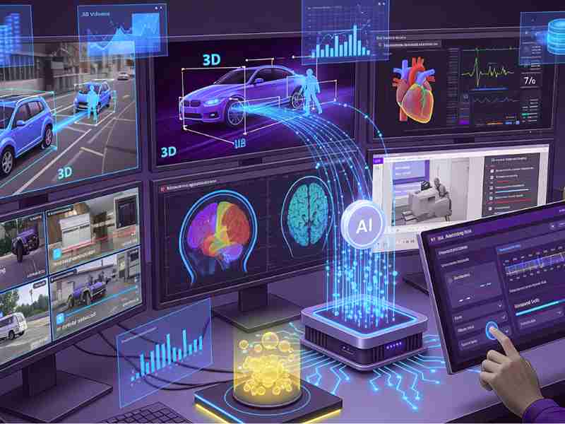 This image shows that AI is helping to point out objects in videos. 