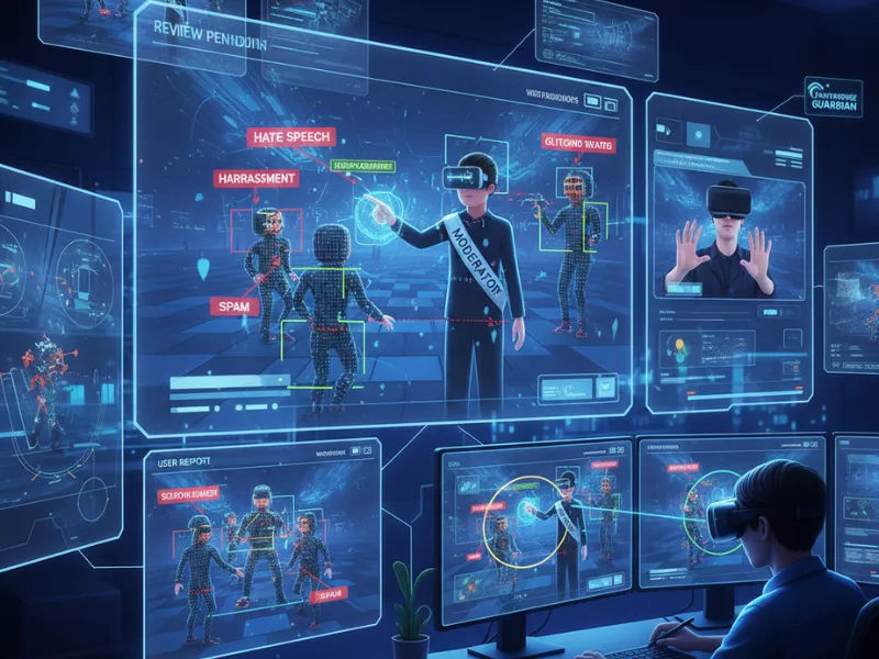 Image showing metaverse content annotation where the person can see the screen in 3D Image showing metaverse content annotation where the person can see the screen in 3D<br />