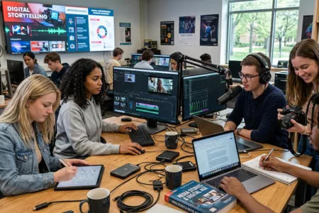an image showing experts working on Video annotation in Education and Media