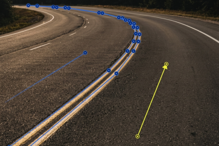 an image of video annotation using 2D Line and Arrow technique