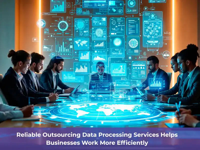 Efficient Outsourcing Data Processing Services