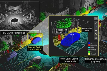 Point-level semantic segmentation for vehicle 3D LiDAR point cloud. Point-level semantic segmentation for vehicle 3D LiDAR point cloud.